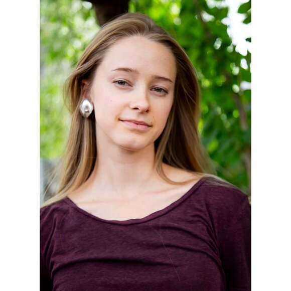 Vintage Whiting and Davis Co Silver Clip On Earrings - RG1 - Picture 2 of 9